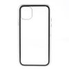 Husa protectie iPhone 11 PRO magnetica, din sticla securizata, Gonga®, culoaremodel Argintiu