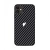 Sticker autoadeziv tip protectie pentru iPhone 11, culoaremodel Negru