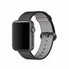 Curea compatibila Apple Watch, 38/40mm din nylon, Gonga®, culoaremodel Negru