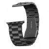 Curea compatibila Apple Watch, metalica, 42/44mm, culoaremodel Negru