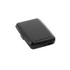 Baterie externa cu suport de carduri, 1800 mAh, 5 compartimente pentru carduri, Gonga®, culoaremodel Negru