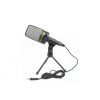 Set microfon cu tripod si cablu de tip Jack, Gonga®, culoaremodel Negru