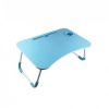 Masuta pliabila tip suport pentru laptop, 60x40x28 cm, culoaremodel Albastru