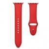 Curea compatibila Apple Watch 1/2/3/4, silicon, 38/40mm, culoaremodel Rosu