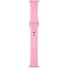 Curea compatibila Apple Watch 1/2/3/4, silicon, 38/40mm, culoaremodel Roz