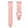 Curea compatibila Apple Watch 1/2/3/4, silicon, 38/40mm, culoaremodel Roz Pink
