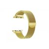 Curea magnetica compatibila Apple Watch, metalica, reglabila, culoaremodel Auriu, marime 42/44 mm