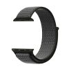 Curea compatibila Apple Watch, 42/44mm, nylon, culoaremodel Verde/Gri