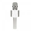 Microfon karaoke, wireless, boxa incorporata, egalizator, reincarcabil, Rotosonic, culoaremodel Argintiu