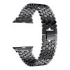 Curea de dama compatibila Apple Watch, otel inoxidabil, culoaremodel Negru, marime 42/44 mm