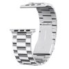 Curea compatibila Apple Watch, metalica, 42/44mm, culoaremodel Argintiu