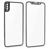 Folie protectie din sticla pentru Iphone X, full cover, culoaremodel Negru