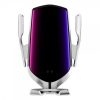 Incarcator auto wireless Qi, senzor infrarosu, Gonga®, culoaremodel Argintiu