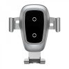 Incarcator auto wireless, universal, Baseus, gri, culoaremodel Gri