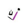 Selfie stick extensibil cu telecomanda Bluetooth, culoaremodel Roz