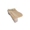 Saltea gonflabila pentru masina, 130×80 cm, Gonga®, culoaremodel Bej