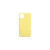 Husa de protectie din silicon, iPhone 11, culoaremodel Galben mat