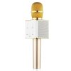Microfon karaoke wireless, cu boxa incorporata, Gonga®, culoaremodel Auriu