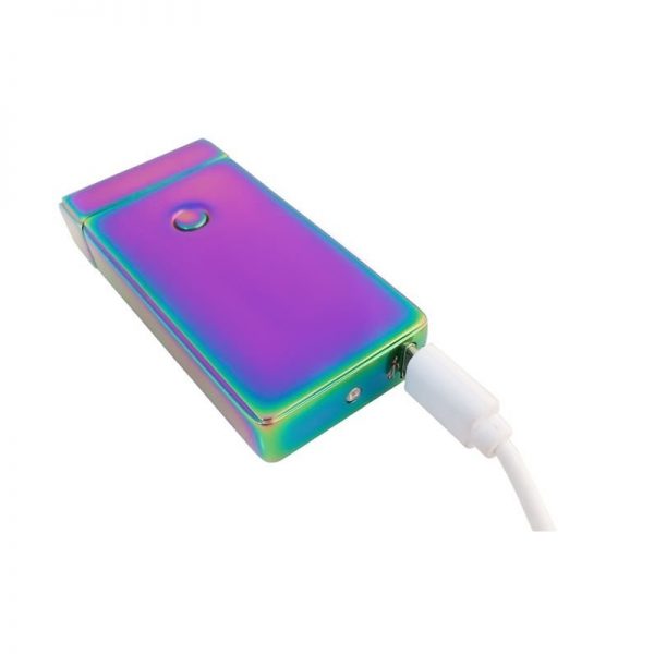 Bricheta electrica din zinc, Gonga, culoaremodel Rainbow