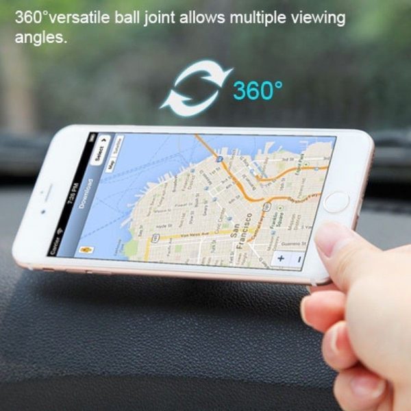Suport magnetic auto pentru telefon, rotire 360°, culoaremodel Volvo