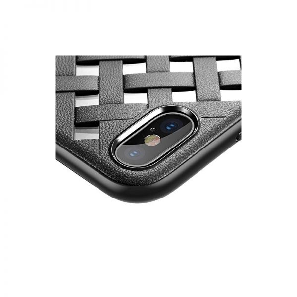 Husa iPhone X ultra slim Baseus, protectie supraincalzire, culoaremodel Negru