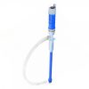 Pompa electrica pentru transfer lichide, cu baterii, fara amorsare, Gonga®, culoaremodel Albastru