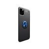 Husa de protectie cu inel metalic rotativ pentru Apple, culoaremodel Albastru, marime Iphone 11