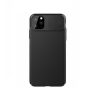 Husa de protectie siliconata pentru Iphone, culoaremodel Negru, marime Iphone 11 Pro Max