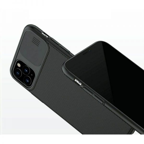 Husa de protectie siliconata pentru Iphone, culoaremodel Negru, marime Iphone 11 Pro Max