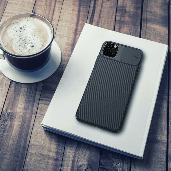 Husa de protectie siliconata pentru Iphone, culoaremodel Negru, marime Iphone 11 Pro Max