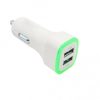Incarcator auto universal, cu led, verde, Gonga®, culoaremodel Verde