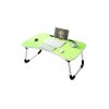 Masuta pliabila tip suport pentru laptop, 60x40x28 cm, culoaremodel Verde
