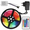 Kit banda led RGB cu telecomanda, 5m, 270 de leduri, rezistent la apa, culoaremodel Multicolor