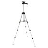 Trepied portabil pentru camera din aluminiu, 112 cm, Gonga®, culoaremodel Argintiu