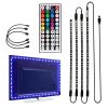 Banda LED RGB pentru spatele televizorului, 4x50cm, Gonga®, culoaremodel Multicolor