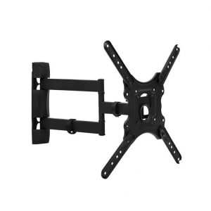 Suport ajustabil de perete pentru TV, 26″-55″, 50 kg, negru