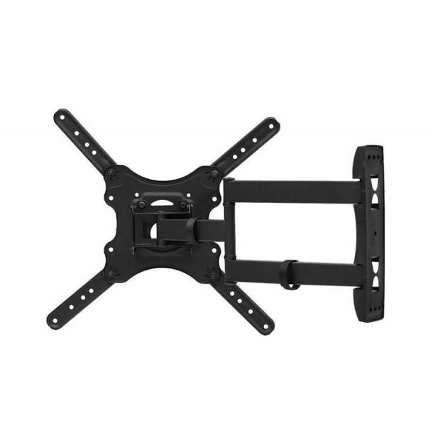 Suport ajustabil de perete pentru TV, 26″-55″, 50 kg, negru