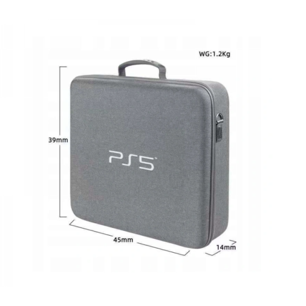 Geanta pentru transport PlayStation 5, Gonga, culoaremodel Gri