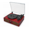 Boxa portabila model gramofon, BLuetooth, Gonga®, culoaremodel Visiniu