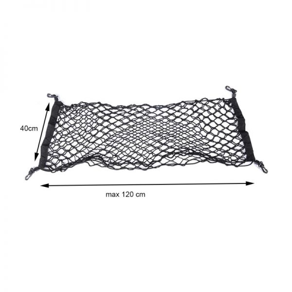 Plasa auto pentru fixarea bagajelor, 110 x 42, negru, Gonga, culoaremodel Negru