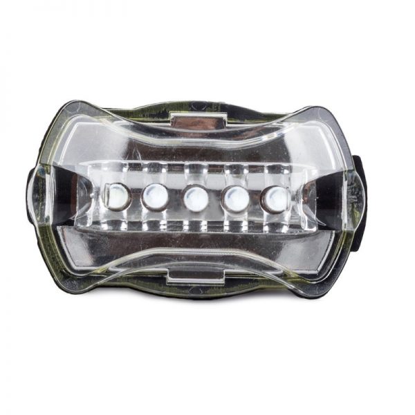 Lampa pentru spate bicicleta LED, Gonga, culoaremodel Alb