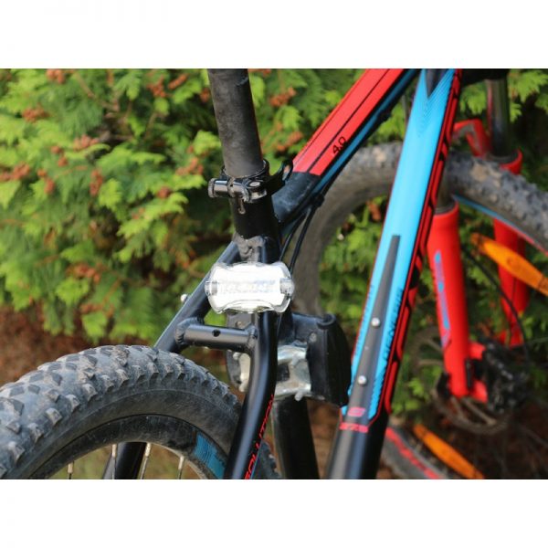 Lampa pentru spate bicicleta LED, Gonga, culoaremodel Alb