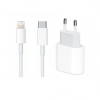 Incarcator Apple, Type-C la Lightning, Alb, Gonga®, culoaremodel Alb