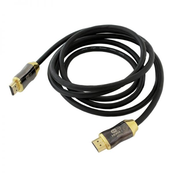 Cablu HDMI 2.1 8K, 2m, Gonga, culoaremodel Negru