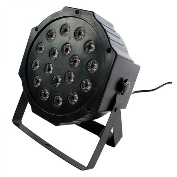 Proiector cu leduri, RGB, 18W, Gonga, culoaremodel Negru