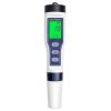 Tester 2in1, pH-ul apei și temperatura acesteia intre 0,19 ° si 60 °, Gonga®, culoaremodel Alb