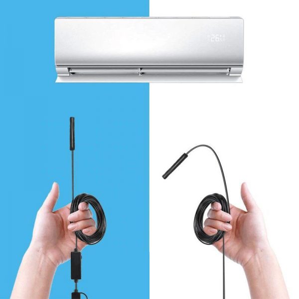 Minicamera spion tip endoscop, rezistenta la apa, HD, Gonga