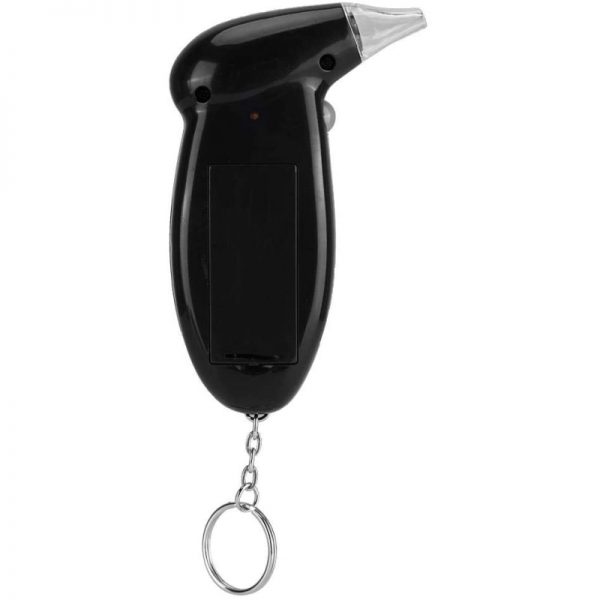 Alcool tester digital, tip breloc, negru, Gonga