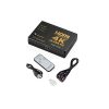 Cablu HDMI 2.1 8K, 3m, Izoxis, culoaremodel Auriu