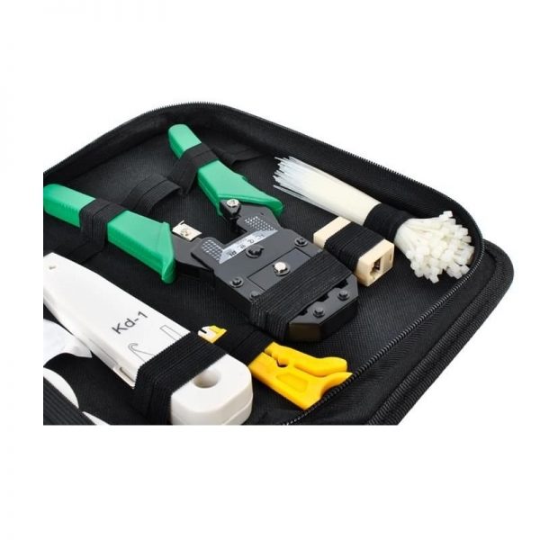 Set tester cablu de retea 6 in 1,Gonga®, culoaremodel Negru